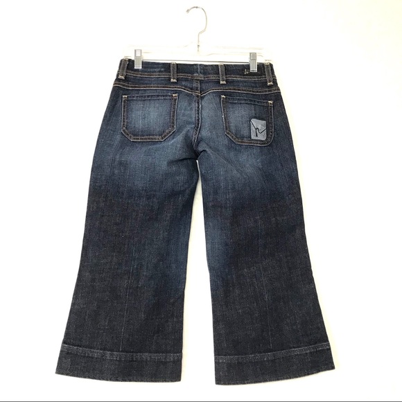 Citizens of Humanity Cropped Wide Leg Stretch Jean - Picture 4 of 8